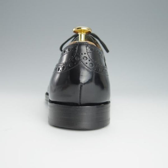 極上★チャーチ 80F/UK8【貴重★73ラスト仕様のバーウッド/BRISBANE】ブリスベン/フルブローグ/黒/メンズ/Church's★h183