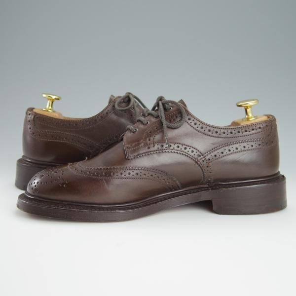 極上★トリッカーズ(レディース) SIZE 4.5【★エスプレッソバーニッシュ/5659】フルブローグ/カントリーシューズ/濃茶/Tricker's★h184