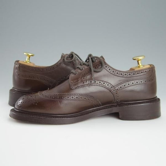 極上★トリッカーズ(レディース) SIZE 4.5【★エスプレッソバーニッシュ/5659】フルブローグ/カントリーシューズ/濃茶/Tricker's★h184