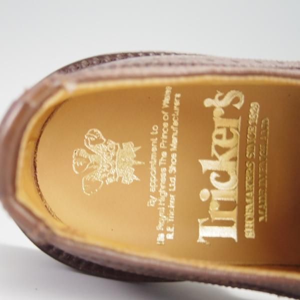極上★トリッカーズ(レディース) SIZE 4.5【★エスプレッソバーニッシュ/5659】フルブローグ/カントリーシューズ/濃茶/Tricker's★h184
