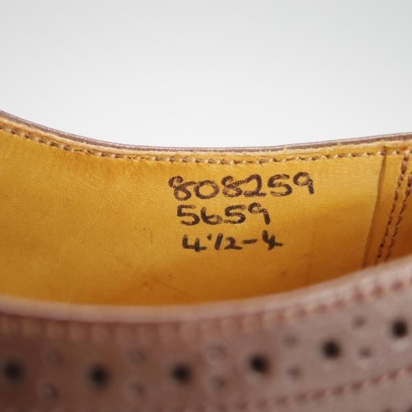 極上★トリッカーズ(レディース) SIZE 4.5【★エスプレッソバーニッシュ/5659】フルブローグ/カントリーシューズ/濃茶/Tricker's★h184