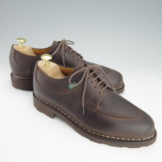 未使用★パラブーツ SIZE 5.5【定価￥71,500-★リゾルト林氏愛用素材/オイルドヌバック】AVIGNON/アヴィニョン/濃茶/Paraboot★h185