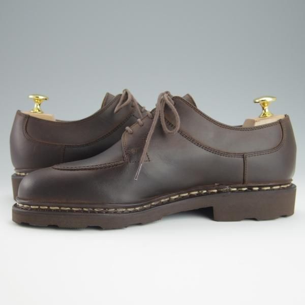 未使用★パラブーツ SIZE 5.5【定価￥71,500-★リゾルト林氏愛用素材/オイルドヌバック】AVIGNON/アヴィニョン/濃茶/Paraboot★h185