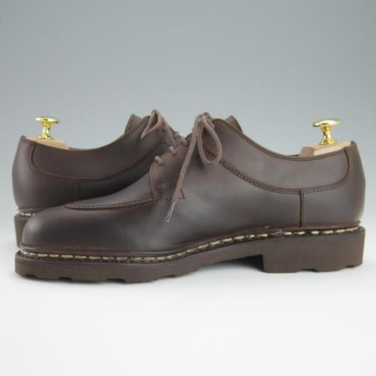 未使用★パラブーツ SIZE 5.5【定価￥71,500-★リゾルト林氏愛用素材/オイルドヌバック】AVIGNON/アヴィニョン/濃茶/Paraboot★h185