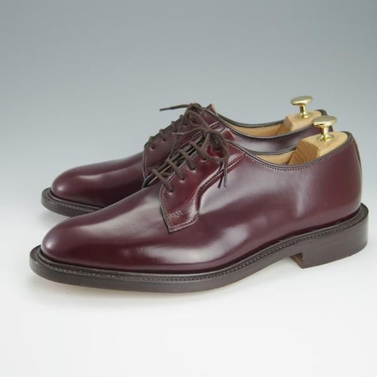 未使用★トリッカーズ SIZE 8.5【モデル定価￥84,700-★ブックバインダーレザー/ROBERT】3616/プレーントゥ/赤茶/メンズ/Tricker's★h186