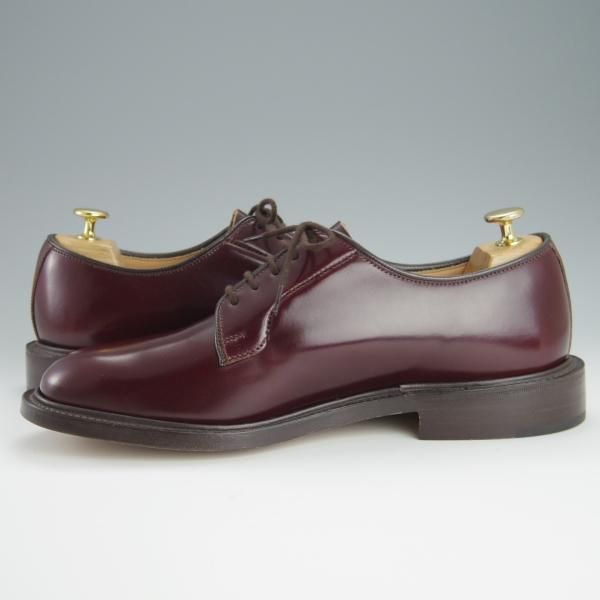未使用★トリッカーズ SIZE 8.5【モデル定価￥84,700-★ブックバインダーレザー/ROBERT】3616/プレーントゥ/赤茶/メンズ/Tricker's★h186