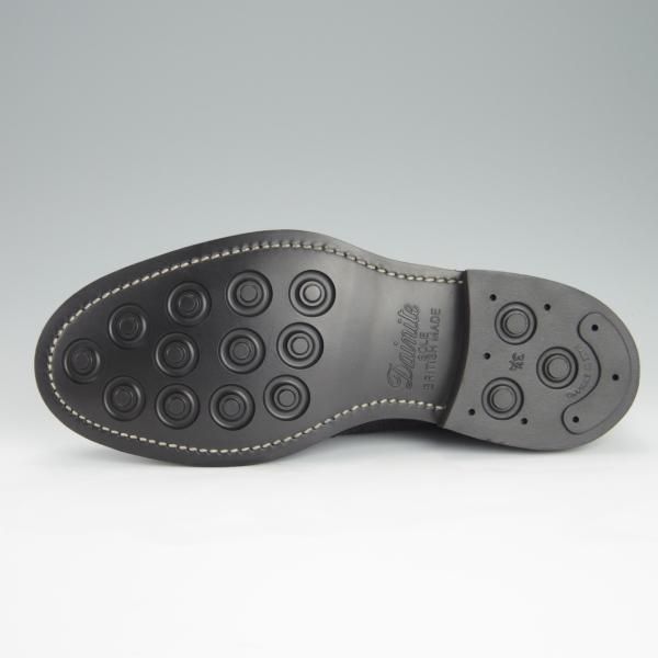 未使用★トリッカーズ SIZE 6.5【ダイナイトソール仕様★モンクストラップ/ブーツ】センターエラスティック/カーフ/黒/Tricker's★h188