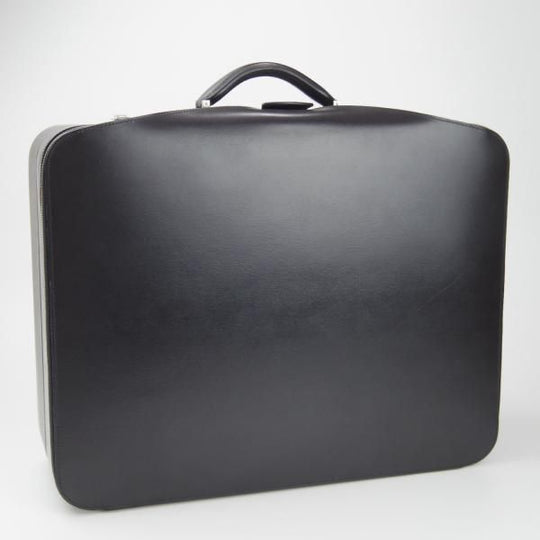 美品★カルティエ/Cartier【貴重★レザー/トランクケース(中型)/黒】アタッシュケース/メンズ/ビジネス/バッグ★N5741