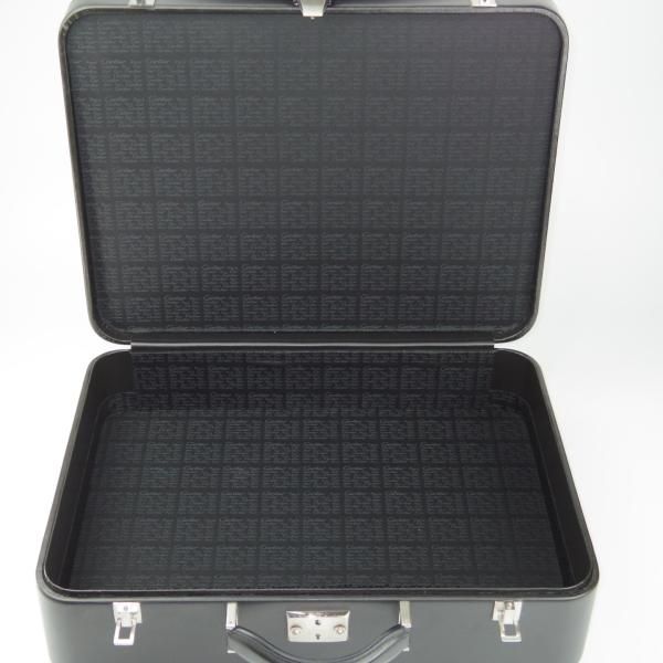美品★カルティエ/Cartier【貴重★レザー/トランクケース(中型)/黒】アタッシュケース/メンズ/ビジネス/バッグ★N5741
