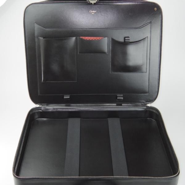 美品☆カルティエ/Cartier【貴重☆レザー/トランクケース(中型