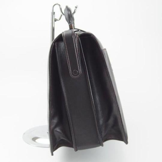 極上★ダンヒル/dunhill【★レザー/ダレスバッグ/黒】メンズ/ビジネス/バッグ/ブリーフケース/革/鞄★N5743