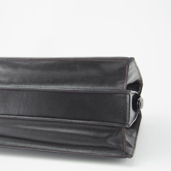 極上★ダンヒル/dunhill【★レザー/ダレスバッグ/黒】メンズ/ビジネス/バッグ/ブリーフケース/革/鞄★N5743