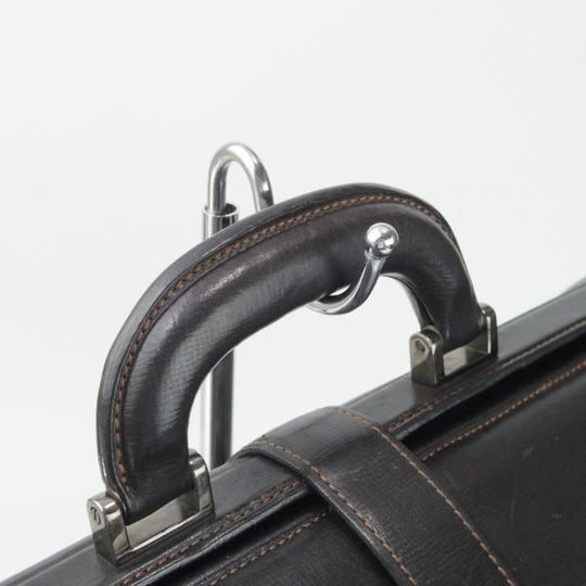 極上★ダンヒル/dunhill【★レザー/ダレスバッグ/黒】メンズ/ビジネス/バッグ/ブリーフケース/革/鞄★N5743