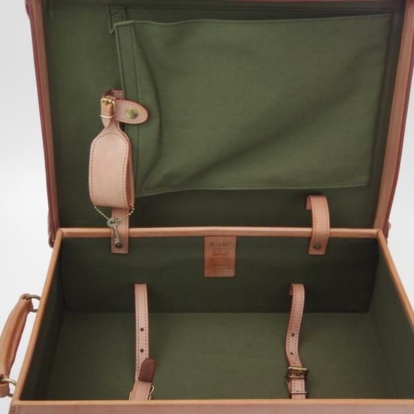 極美品★(英国製)BROOKS BROTHERS【定価2,500ドル(27万円程度)★ブライドルレザー/トロリーケース】18インチ/ブルックスブラザーズ★N5744