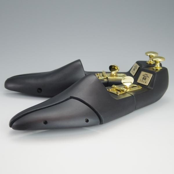 美品☆三陽山長 UK8〜UK9程度【ヒンジ式☆純正シューツリー】木製