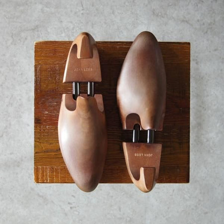 極上★ジョンロブ UK6程度【貴重★イヤーモデル用/純正シューツリー】木製シューキーパー/メンズ/JOHN LOBB★h208