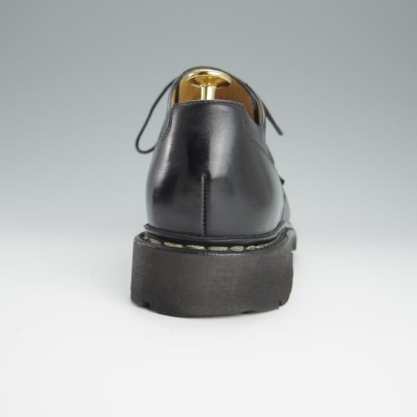 極美品★パラブーツ SIZE 5.5【定価￥71,500-★シャンボード/CHAMBORD】黒/NOIR/Uチップ/リスレザー/TEXソール/メンズ/Paraboot★h194