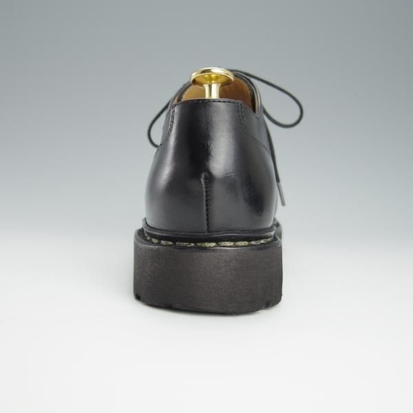 極美品★パラブーツ SIZE 5.5【定価￥71,500-★シャンボード/CHAMBORD】黒/NOIR/Uチップ/リスレザー/TEXソール/メンズ/Paraboot★h194