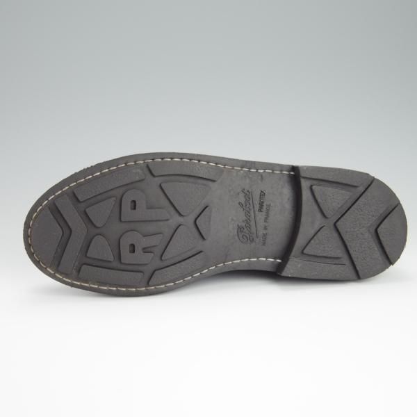 極美品★パラブーツ SIZE 5.5【定価￥71,500-★シャンボード/CHAMBORD】黒/NOIR/Uチップ/リスレザー/TEXソール/メンズ/Paraboot★h194