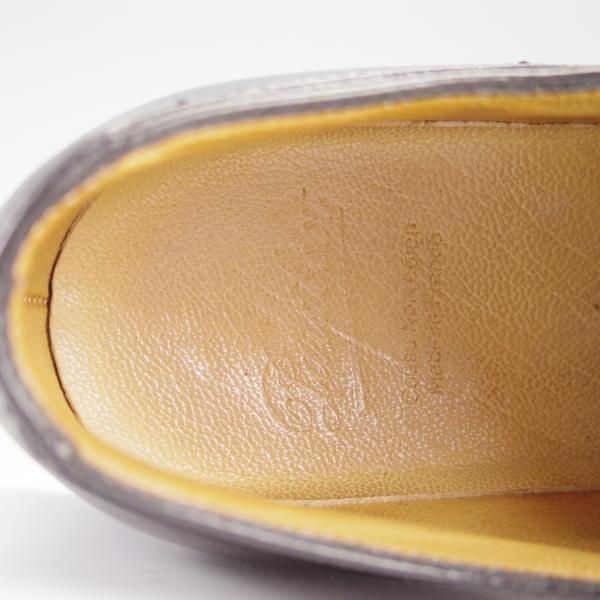 極美品★パラブーツ SIZE 5.5【定価￥71,500-★シャンボード/CHAMBORD】黒/NOIR/Uチップ/リスレザー/TEXソール/メンズ/Paraboot★h194