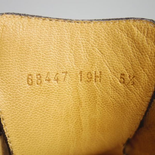 極美品★パラブーツ SIZE 5.5【定価￥71,500-★シャンボード/CHAMBORD】黒/NOIR/Uチップ/リスレザー/TEXソール/メンズ/Paraboot★h194