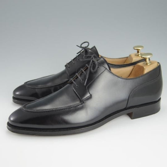 極美品★クロケット&ジョーンズ 8.5E【★Uチップ/NEWPORT/341ラスト】ニューポート/黒/カーフ/メンズ/Crockett&Jones★h197