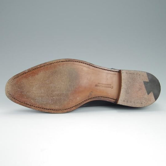 極美品★クロケット&ジョーンズ 8.5E【★Uチップ/NEWPORT/341ラスト】ニューポート/黒/カーフ/メンズ/Crockett&Jones★h197