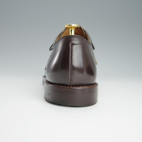 極上★(浅草)WHEEL ROBE/ウィールローブ 10.5D【定価￥58,000-★靴縁別注/(独)ワインハイマー社のボックスカーフ仕様】15078/濃茶★h201