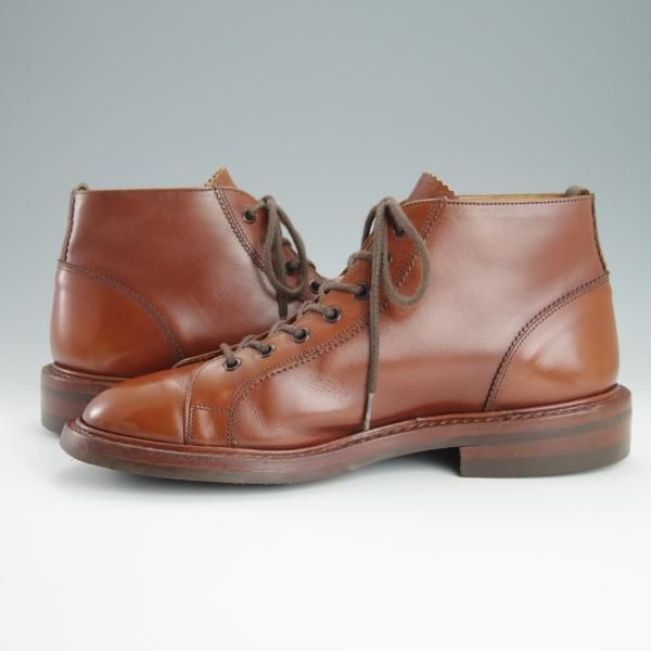 極上★トリッカーズ SIZE 6.5【現行定価￥96,800-★ダイナイトソール仕様/マロンアンティーク】モンキーブーツ/M6077/Ethan/Tricker's★h202