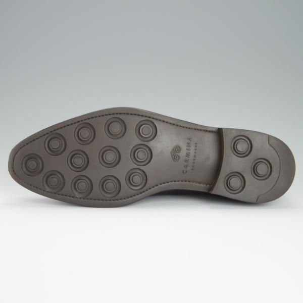 美品★(スペイン製)CARMINA/カルミナ SIZE 8【同系モデル定価￥72,600-★ダイナイトソール仕様/0289】タッセルローファー/黒★h213