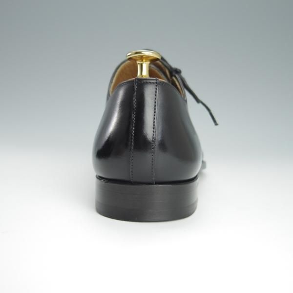 極美品★(スペイン製)マグナーニ SIZE 38【★ボロネーゼ製法/サイドレース】18910/カーフ/黒/メンズ/MAGNANNI★h215