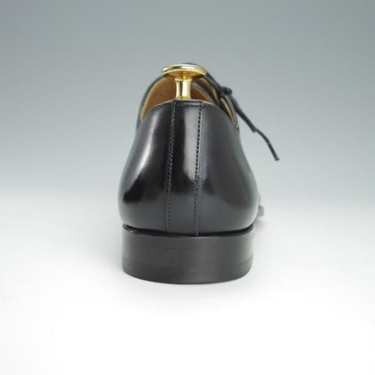 極美品★(スペイン製)マグナーニ SIZE 38【★ボロネーゼ製法/サイドレース】18910/カーフ/黒/メンズ/MAGNANNI★h215