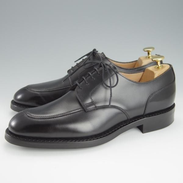 ほぼ試着程度★(英)チーニー 8F【定価￥74,520-★ダイナイトソール仕様/CHISWICK R】125ラスト/Uチップ/カーフ/黒/メンズ/CHEANEY★h219