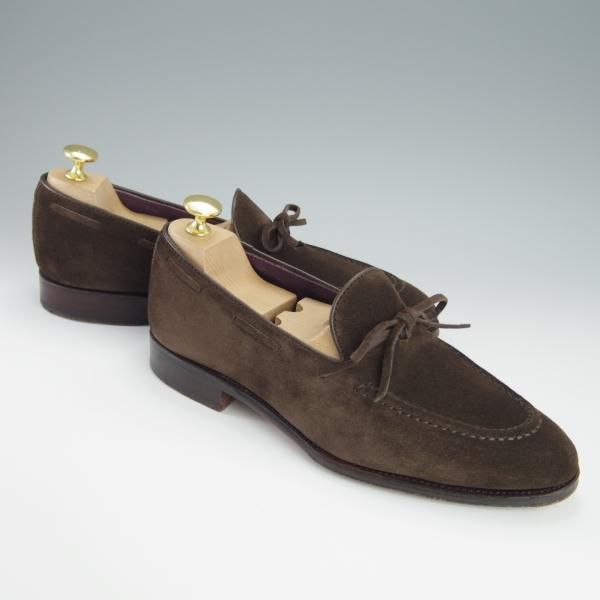 極上★(スペイン製)CARMINA/カルミナ SIZE 6【定価￥74,520-★トレーディングポスト別注/80285】UETAMラスト/ローファー/濃茶★h220