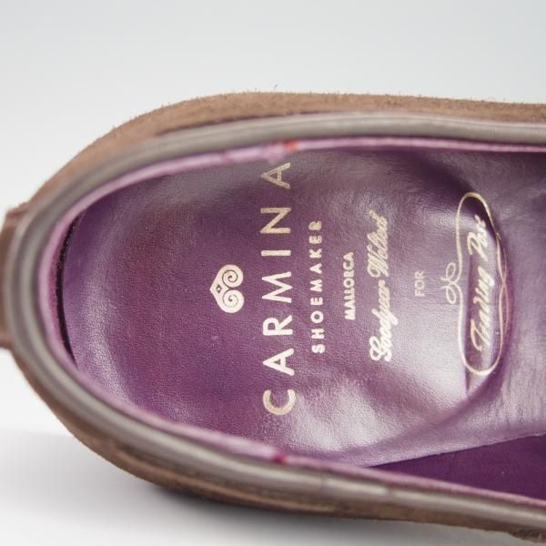 極上★(スペイン製)CARMINA/カルミナ SIZE 6【定価￥74,520-★トレーディングポスト別注/80285】UETAMラスト/ローファー/濃茶★h220