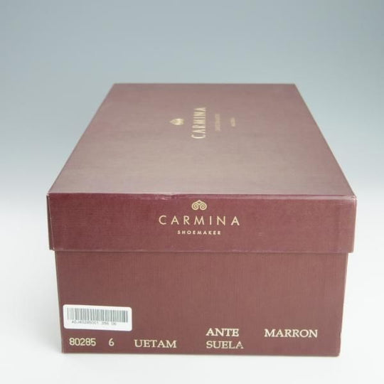 極上★(スペイン製)CARMINA/カルミナ SIZE 6【定価￥74,520-★トレーディングポスト別注/80285】UETAMラスト/ローファー/濃茶★h220