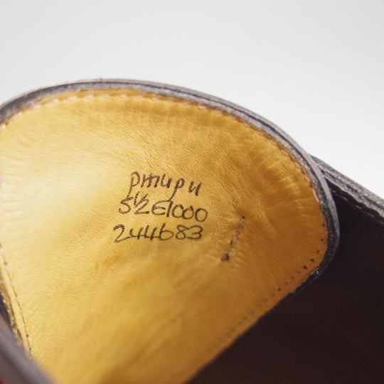 極美品★ジョンロブ 5.5E【定価￥264,000-★プレステージライン/Philip2/フィリップ2】7000ラスト/カーフ/黒/メンズ/JOHN LOBB★h221