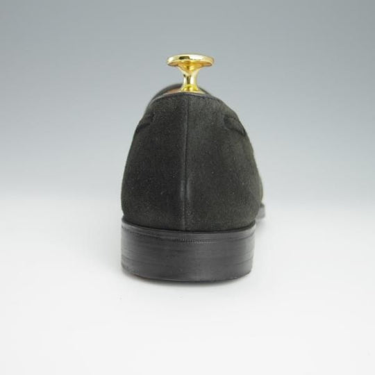 極美品★クロケット&ジョーンズ 6E【定価￥86,900-★CAVENDISH 3/キャベンディッシュ3】タッセルローファー/黒/Crockett&Jones★h222