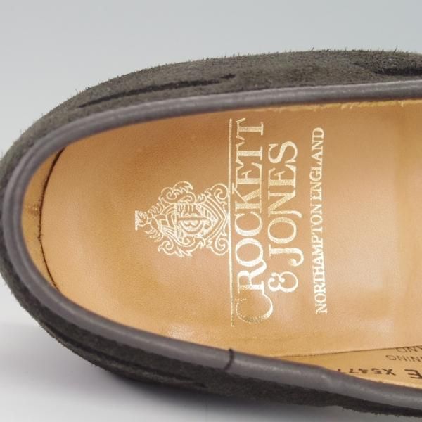 極美品★クロケット&ジョーンズ 6E【定価￥86,900-★CAVENDISH 3/キャベンディッシュ3】タッセルローファー/黒/Crockett&Jones★h222