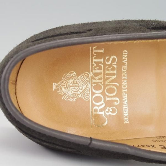 極美品★クロケット&ジョーンズ 6E【定価￥86,900-★CAVENDISH 3/キャベンディッシュ3】タッセルローファー/黒/Crockett&Jones★h222