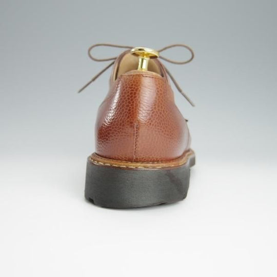 ★パラブーツ SIZE 7.5【現行定価￥71,500-★飾りコバ仕様のシャンボード/CHAMBORD】Uチップ/茶/グレインレザー/メンズ/Paraboot★h224