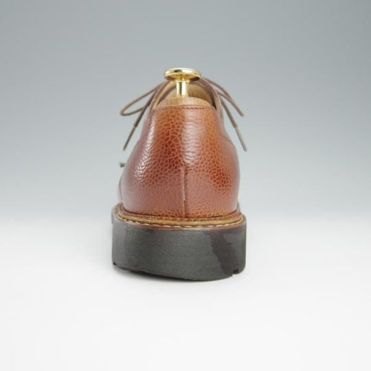 ★パラブーツ SIZE 7.5【現行定価￥71,500-★飾りコバ仕様のシャンボード/CHAMBORD】Uチップ/茶/グレインレザー/メンズ/Paraboot★h224