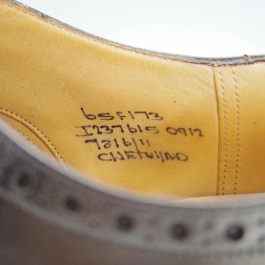 ★チャーチ 65F/UK6.5【現行定価￥160,600-★チェットウィンド/CHETWYND】173ラスト/フルブローグ/カーフ/黒/メンズ/Church's★h216