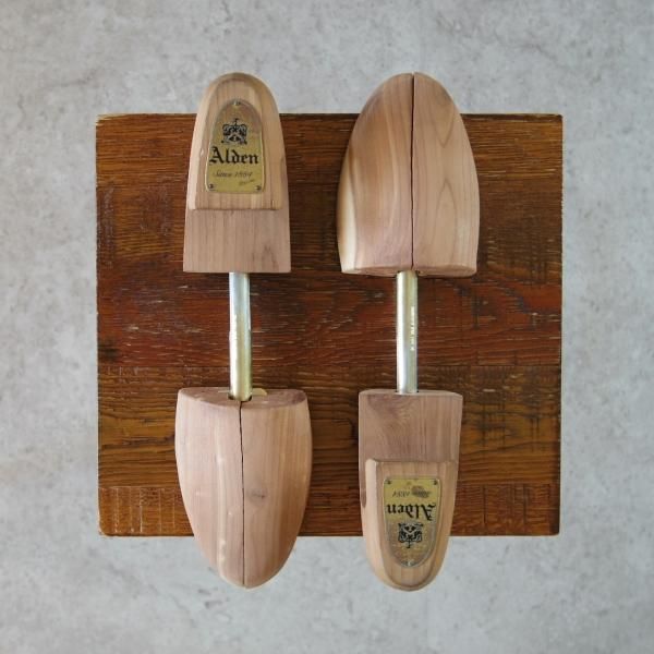 極上★オールデン Sサイズ【定価￥8,140-★(米)ロチェスター製/AL6011】純正シューツリー/木製シューキーパー/ROCHESTER/ALDEN★h240