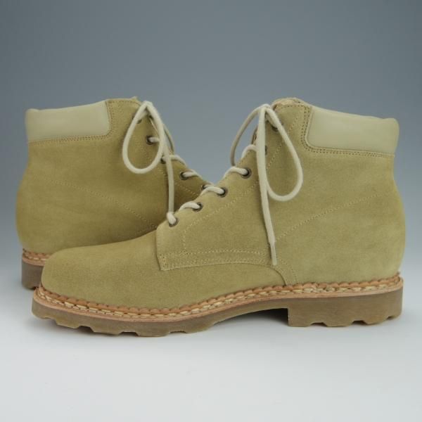 未使用★パラブーツ SIZE 7.5【定価￥70,400-★(仏)ARPENTEUR別注/BERGERAC】ベルジュラック/スエード/薄茶/メンズ/Paraboot★h228