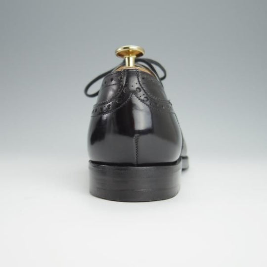 極上★チャーチ 70G/UK7【現行定価￥136,400-★73ラスト/CHETWYND/チェットウィンド】4都市ロゴ過渡期/フルブローグ/黒/Church's★h231