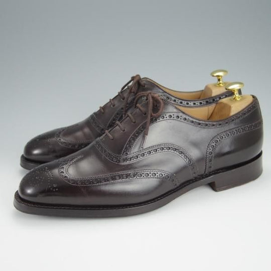 極上★チャーチ 85G/UK8.5【定価￥136,400-★チェットウィンド/CHETWYND】173ラスト/フルブローグ/カーフ/濃茶/メンズ/Church's★h232