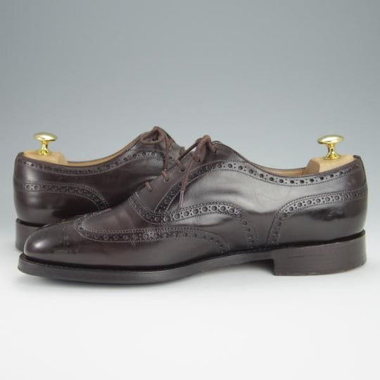 極上★チャーチ 85G/UK8.5【定価￥136,400-★チェットウィンド/CHETWYND】173ラスト/フルブローグ/カーフ/濃茶/メンズ/Church's★h232
