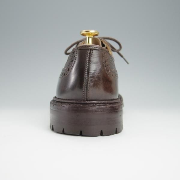 極上★トリッカーズ SIZE 8.5【現行定価￥90,200-★BOURTON/バートン】M5633/コマンドソール/濃茶/カントリーシューズ/短靴/Tricker's★h233