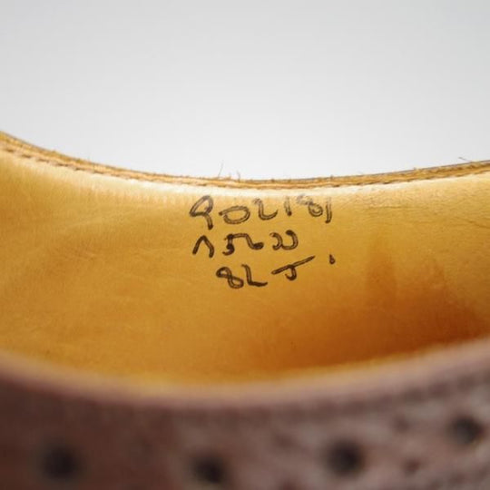 極上★トリッカーズ SIZE 8.5【現行定価￥90,200-★BOURTON/バートン】M5633/コマンドソール/濃茶/カントリーシューズ/短靴/Tricker's★h233